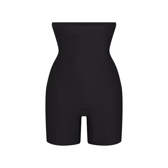NWOT SKIMS Core Sculpt High-Waisted Short Black Onyx XXS Shapewear Compression - Picture 4 of 8